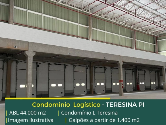 Galpão para alugar Teresina PI, localizado nas margens da BR 316 e ainda, com fácil acesso a Rodovia BR 343 e além disso com docas e pátio