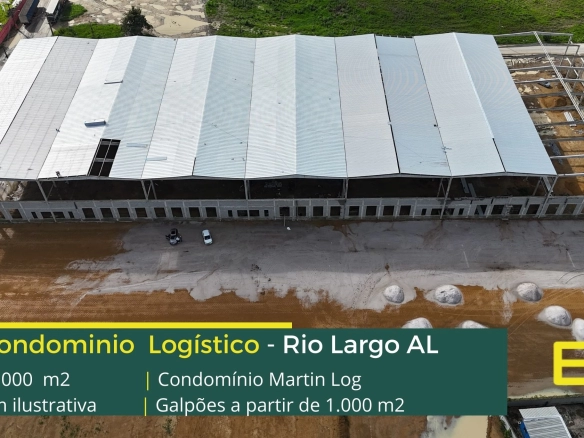 Galpão para alugar em Rio Largo AL - Martin Log Rio Largo. Galpões/Armazens/Condomínios logísticos e industriais para alugar na Grande Maceió