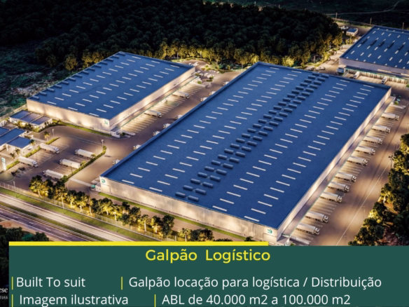 Galpões para alugar em Natal RN em condomínio logístico localizado na Rodovia BR 101, com fácil acesso a RN 313. CM Natal conta com docas