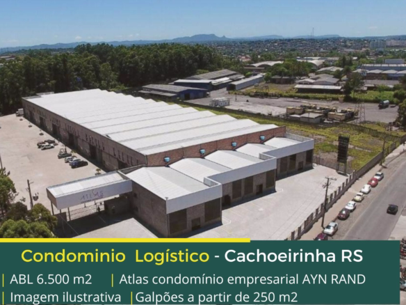 Galpão Para alugar em Cachoeirinha RS - Atlas Condomínio Empresarial Galpões/Armazens/Condomínios logísticos e industriais para alugar
