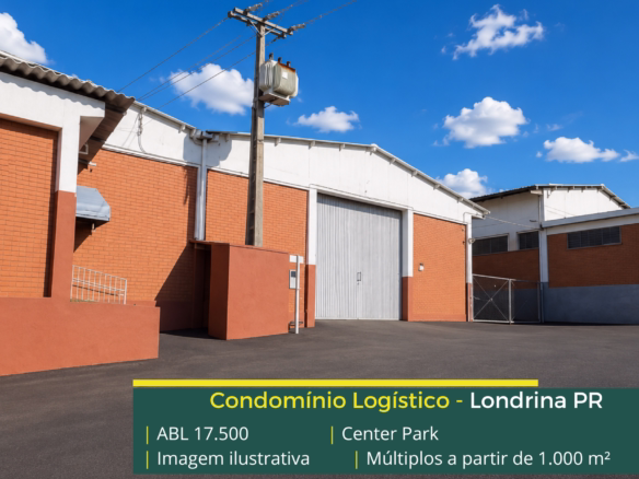 Aluguel de galpão em Londrina em condomínios logísticos com estrutura de alto padrão para armazenagem, distribuição e operações industriais.