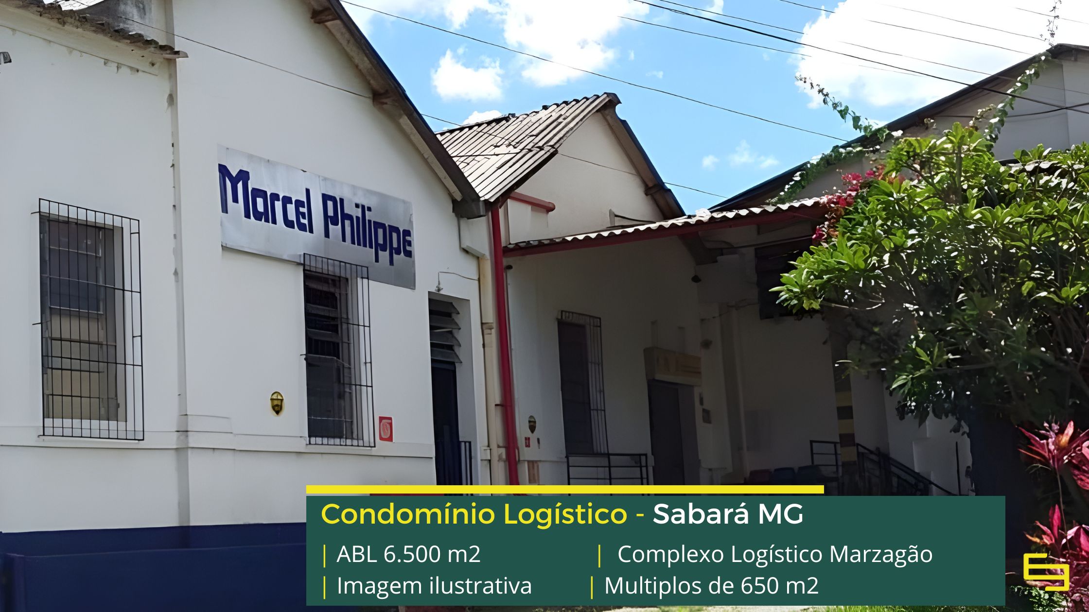 Aluguel de galpão em Sabará - Complexo Industrial Marzagão. Galpões/Armazéns/Condomínios logísticos e industriais para alugar em Sabará - MG.