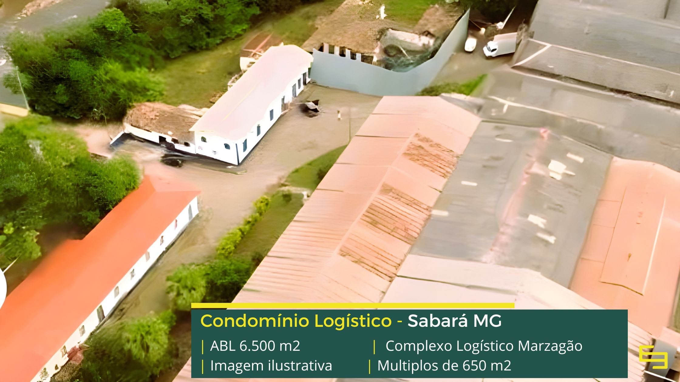 Aluguel de galpão em Sabará - Complexo Industrial Marzagão. Galpões/Armazéns/Condomínios logísticos e industriais para alugar em Sabará - MG.