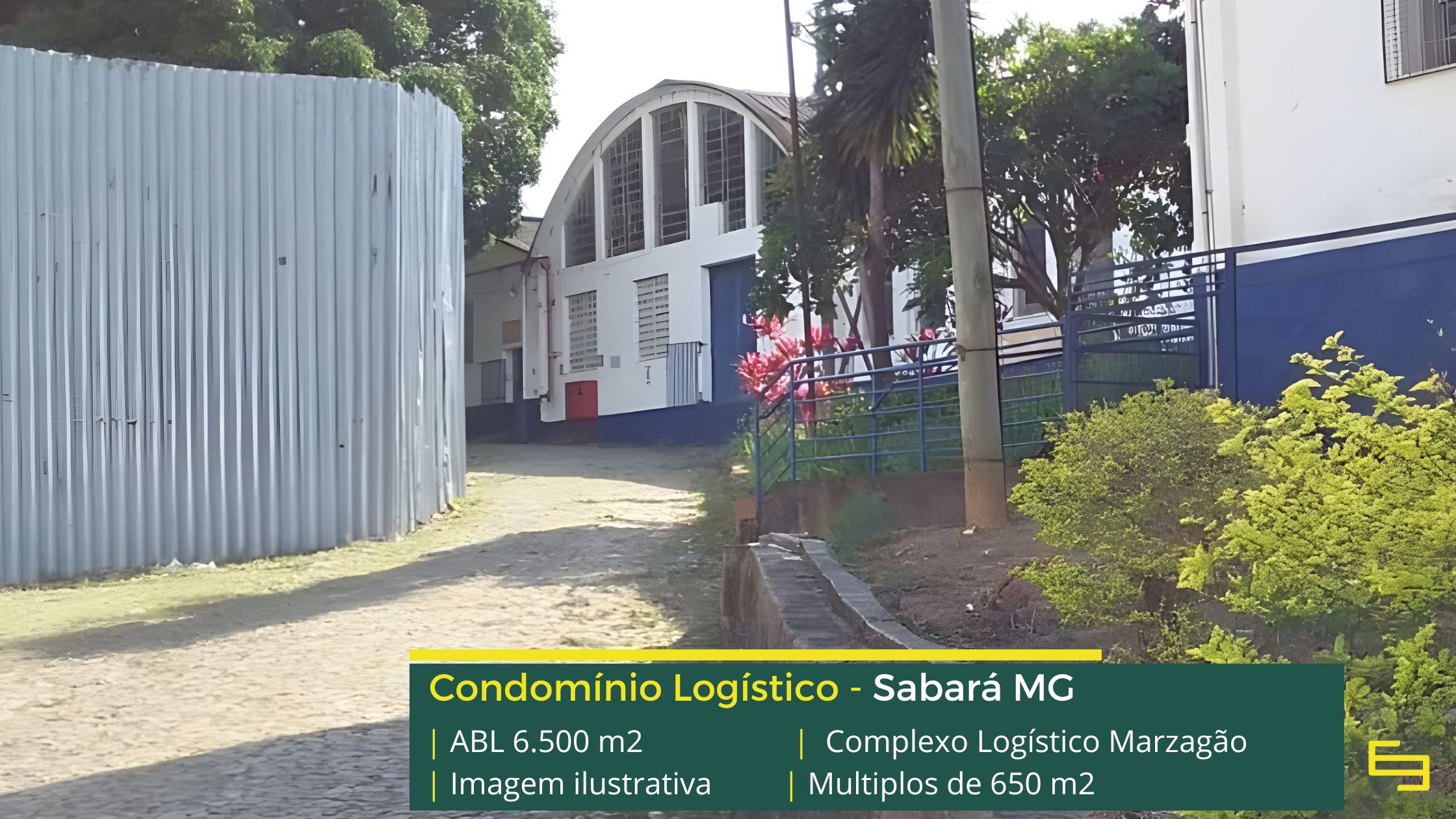 Aluguel de galpão em Sabará - Complexo Industrial Marzagão. Galpões/Armazéns/Condomínios logísticos e industriais para alugar em Sabará - MG.