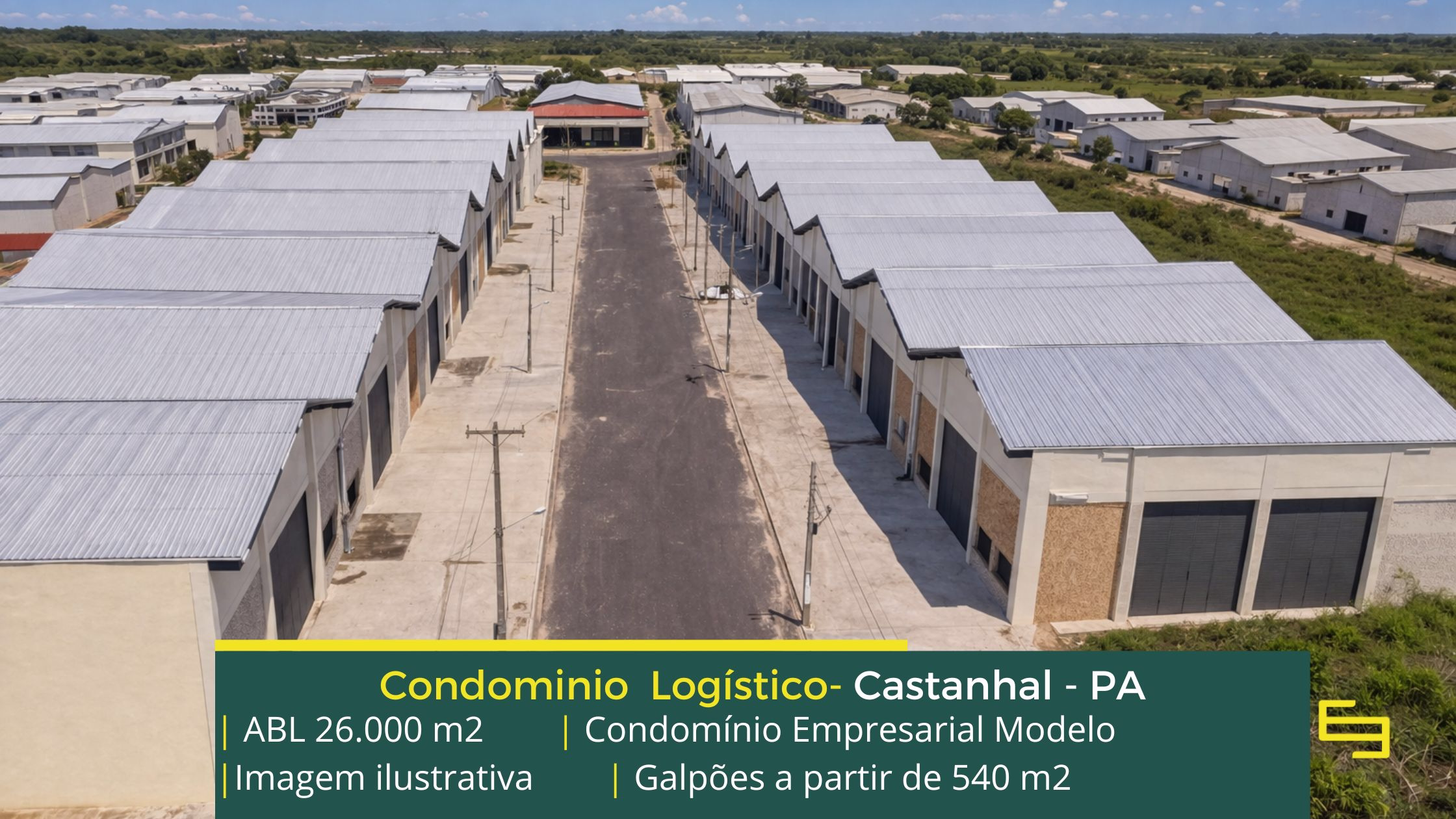 Galpão Para Alugar em Castanhal PA. Galpões/Armazens/Condomínios logísticos e industriais para alugar com amplo pátio e docas, galpões amplos