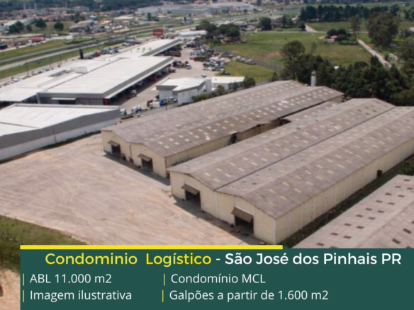Galpão industrial Para alugar São José dos Pinhais - Condomínio MCL. Galpões/Armazens/Condomínios logísticos e industriais para alugar