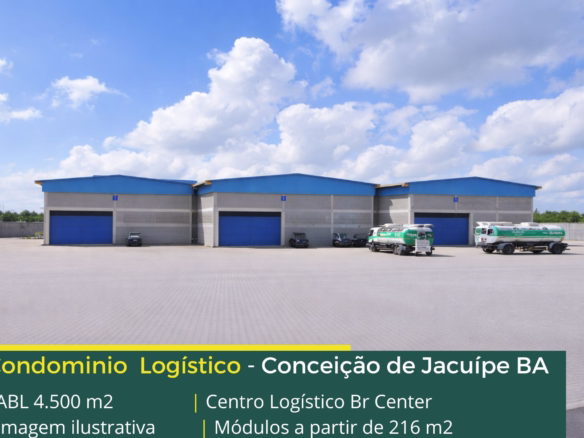 Galpão para alugar em Conceição do Jacuípe BA - BR Center