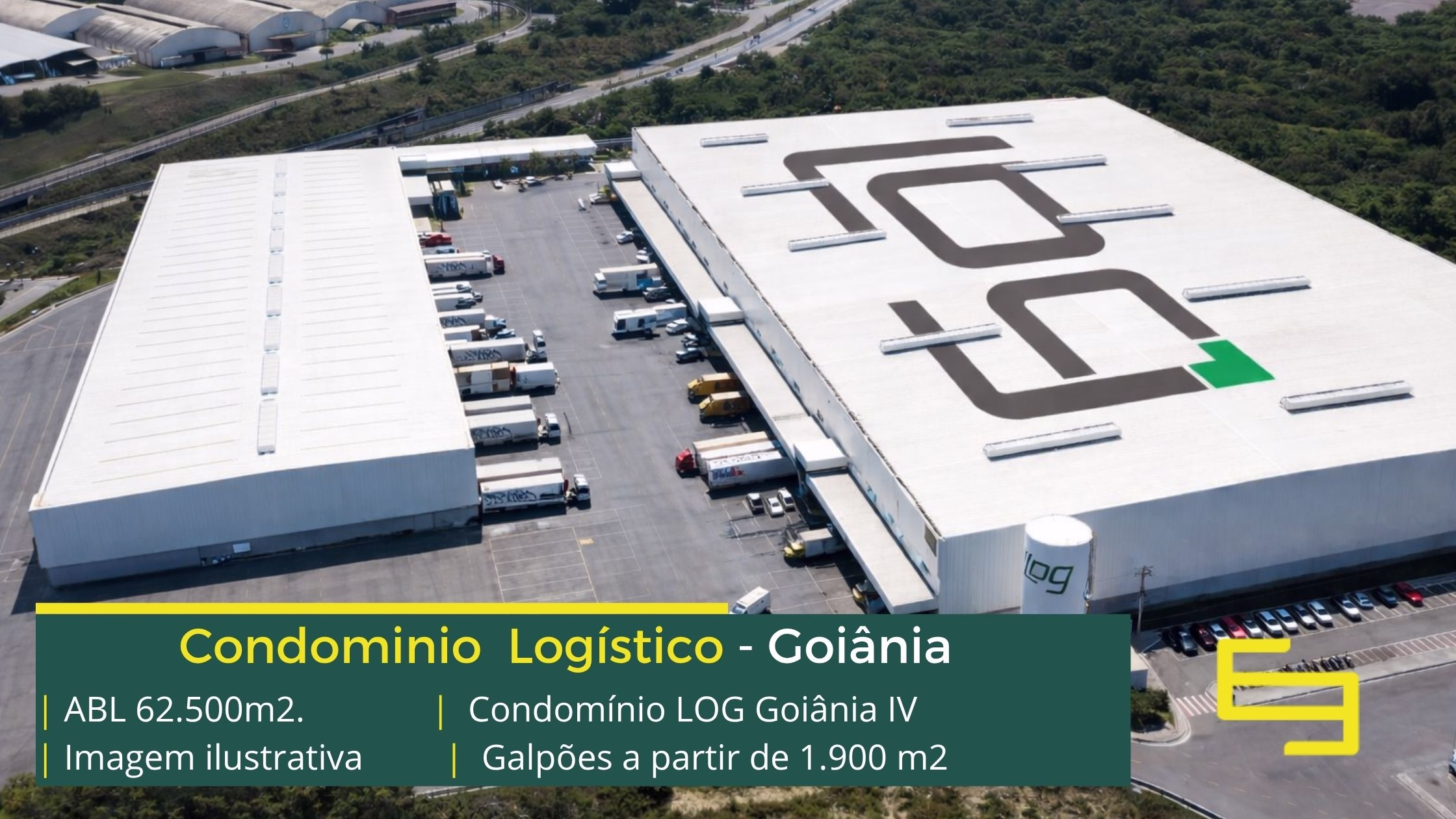 Aluguel de galpões em Goiânia GO - Log Goiânia IV. Galpões/Armazens/Condomínios logísticos e industriais para alugar com docas e amplo pátio