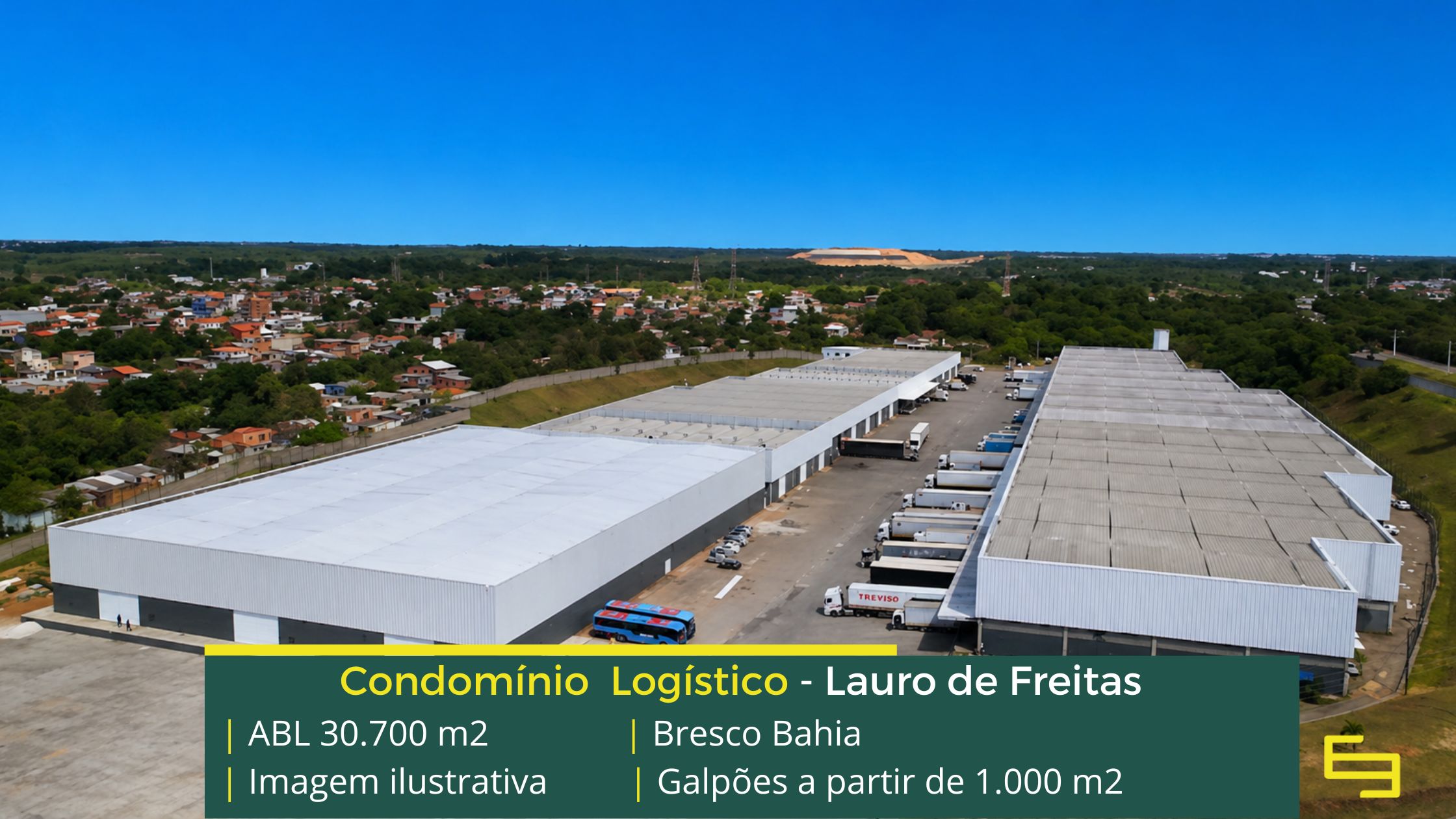 Galpão para alugar em Lauro de Freitas - Mais Galpões. Galpões/Armazens/Condomínios logísticos e industriais para alugar com docas e pátio