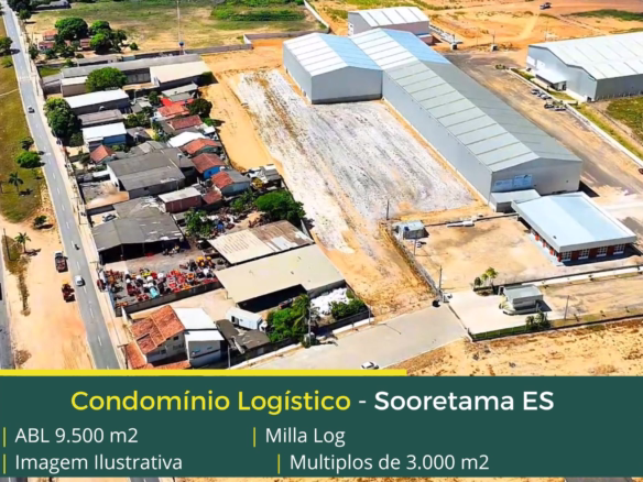 Galpão para alugar em Linhares ES - Condomínio Milla LOG; Galpões/Armazens/Condomínios logísticos e industriais para alugar com docas