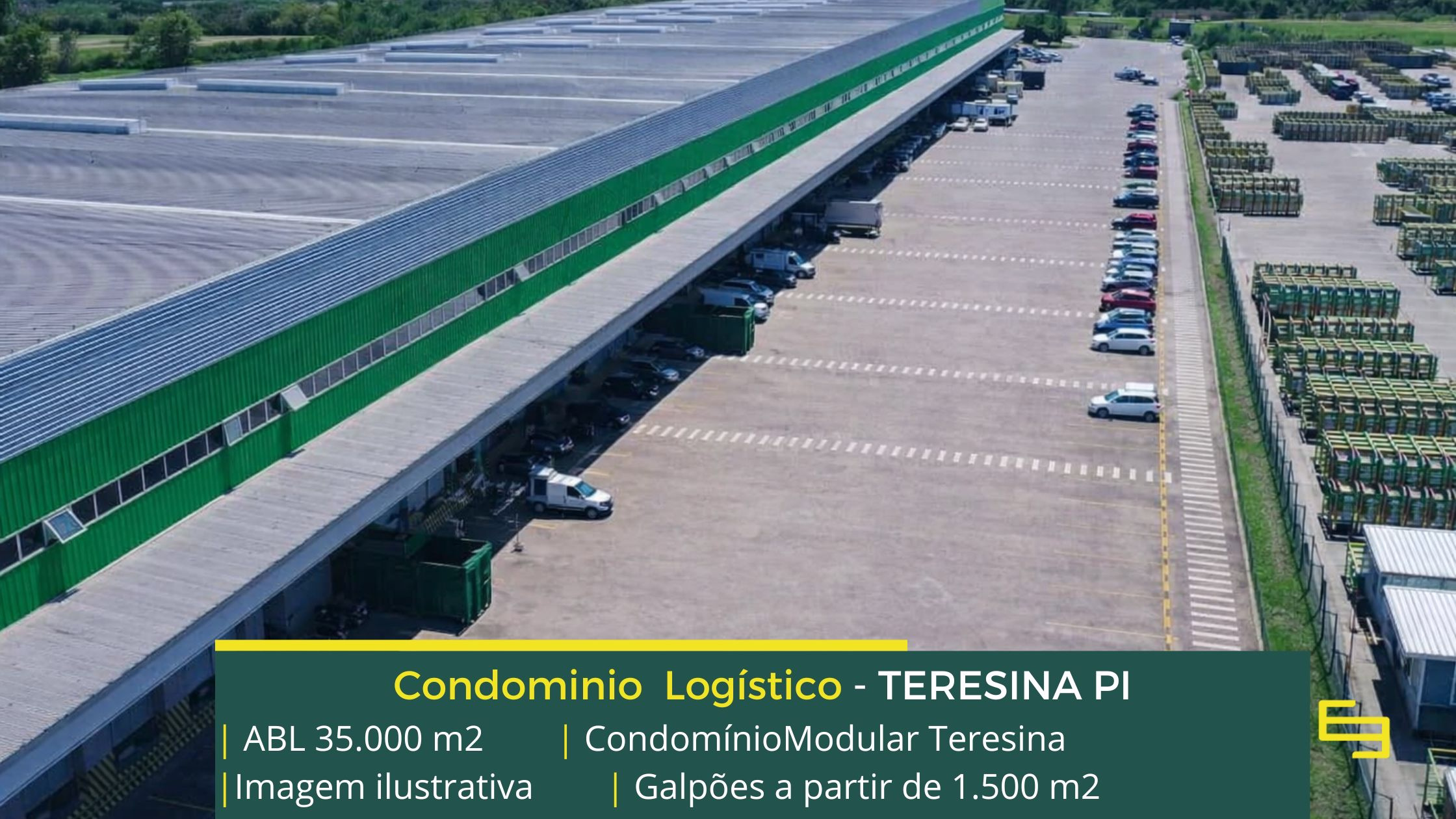 Galpões para locação em Teresina - Modular Teresina. Galpões/Armazens/Condomínios logísticos e industriais para alugar com pátio e docas
