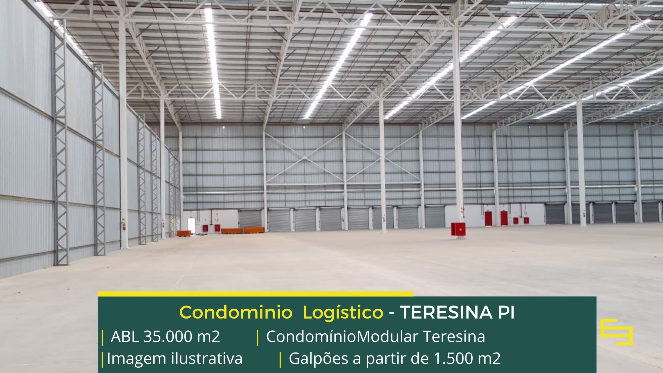 Galpões para locação em Teresina - Modular Teresina. Galpões/Armazens/Condomínios logísticos e industriais para alugar com pátio e docas
