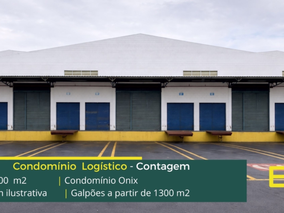Galpões Para locação em Contagem - Condomínio Onix Contagem. Galpões/Armazens/Condomínios logísticos e industriais para alugar com docas
