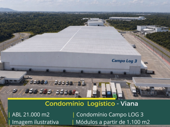 Galpão para Alugar em Viana ES - Condomínio Campo Log 3. Galpões/Armazens/Condomínios logísticos e industriais para alugar com docas