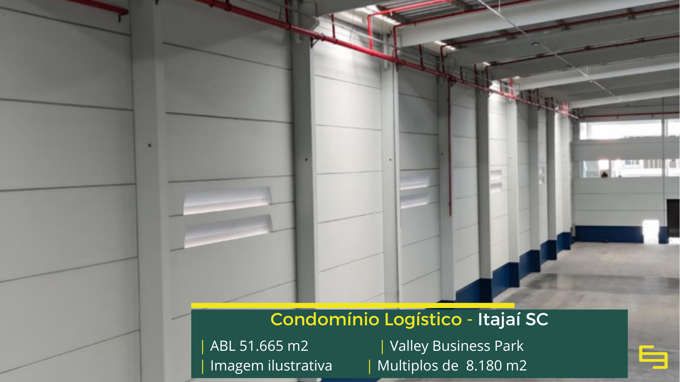 Locação de galpão em Itajaí SC com excelente localização logística, infraestrutura moderna e módulos flexíveis. Consulte a Sempre Negócios.