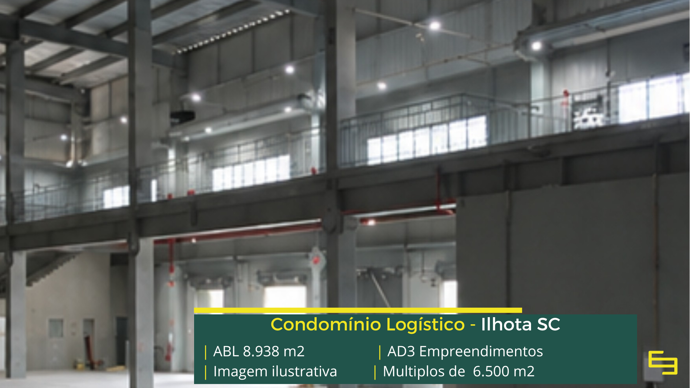Galpão para locação em Ilhota SC com infraestrutura logística moderna e soluções eficientes para sua operação.