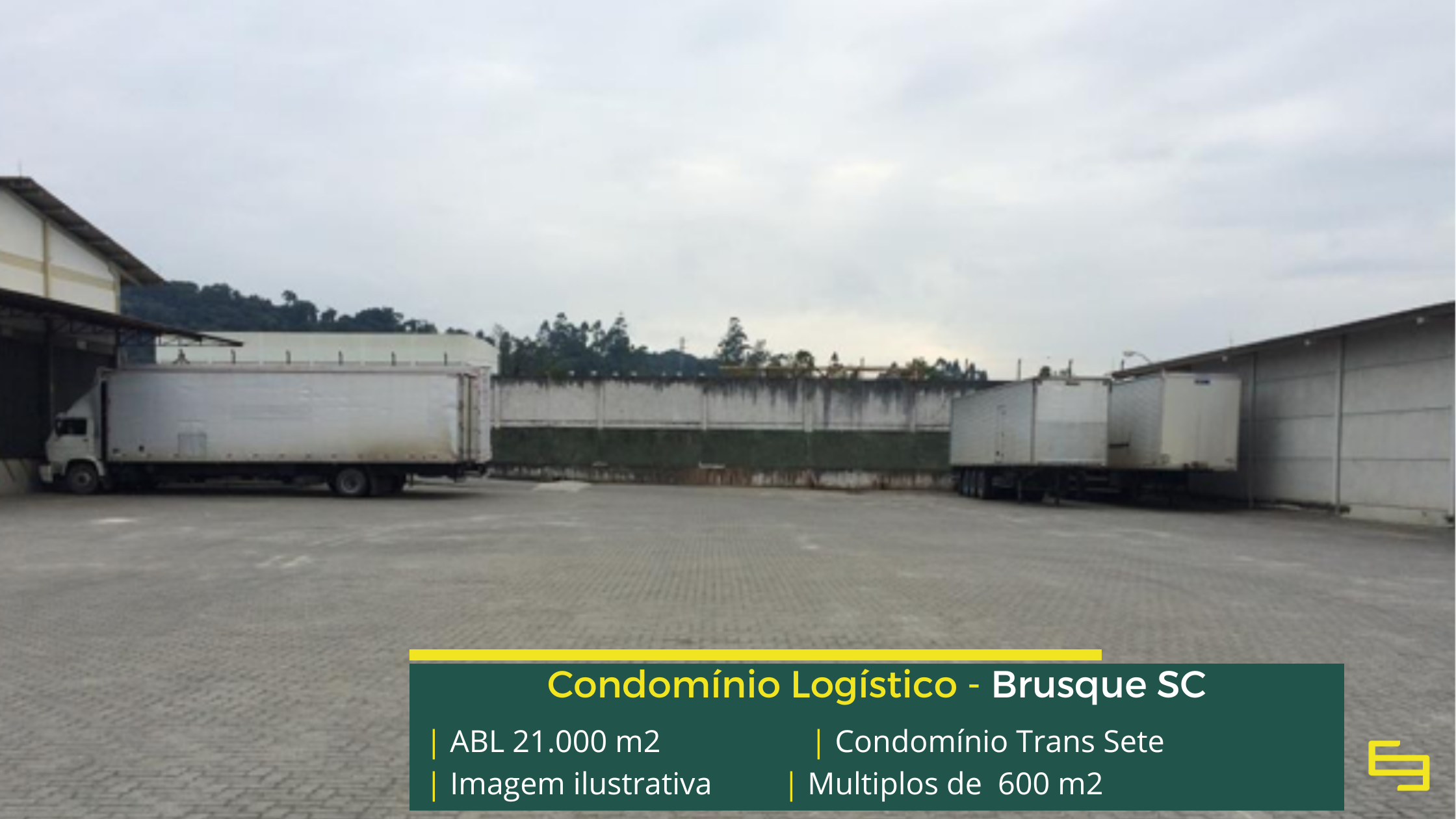 Galpão para alugar em Brusque SC próximo aos principais acessos logísticos da região. Consulte disponibilidade com a Sempre Negócios.