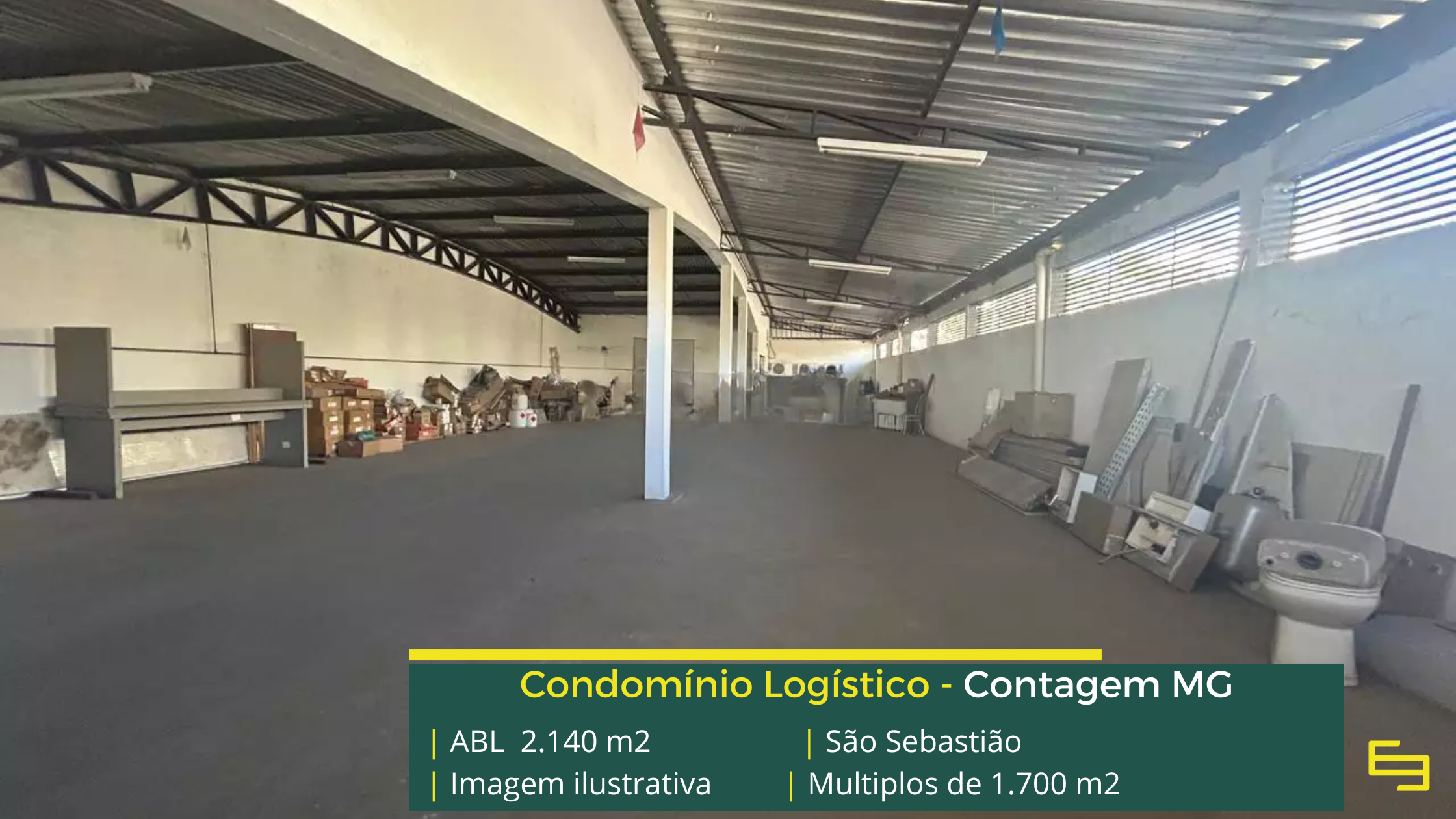 Galpão à venda em Contagem MG ideal para operações logísticas e industriais, com estrutura moderna e localização privilegiada.