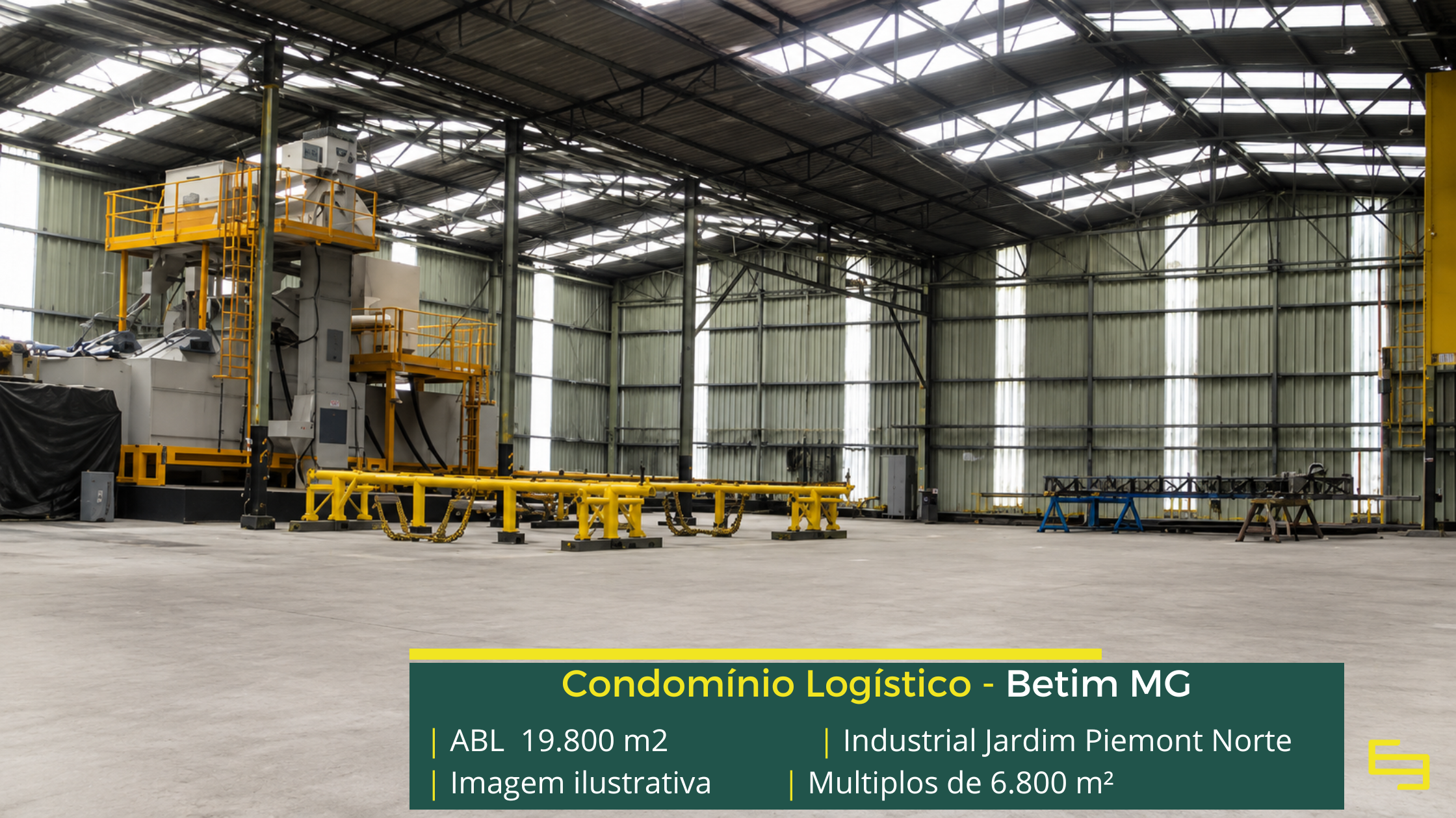 Galpão à venda em Betim MG com localização estratégica, infraestrutura moderna e excelente acesso rodoviário.