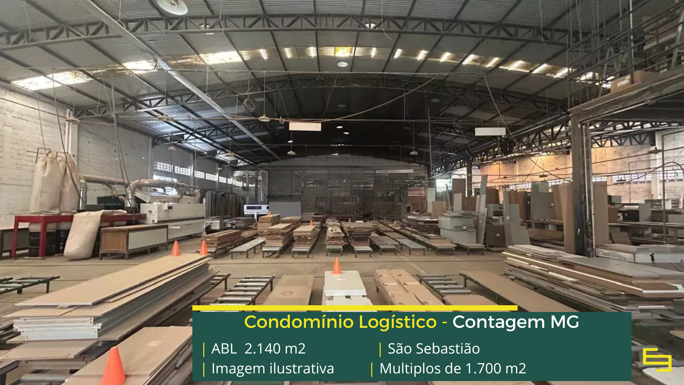 Galpão à venda em Contagem MG ideal para operações logísticas e industriais, com estrutura moderna e localização privilegiada.
