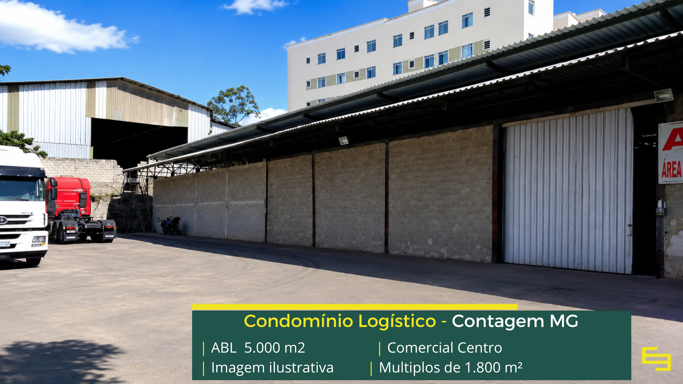 Galpão à venda em Contagem MG com localização estratégica, infraestrutura moderna e excelente acesso rodoviário.