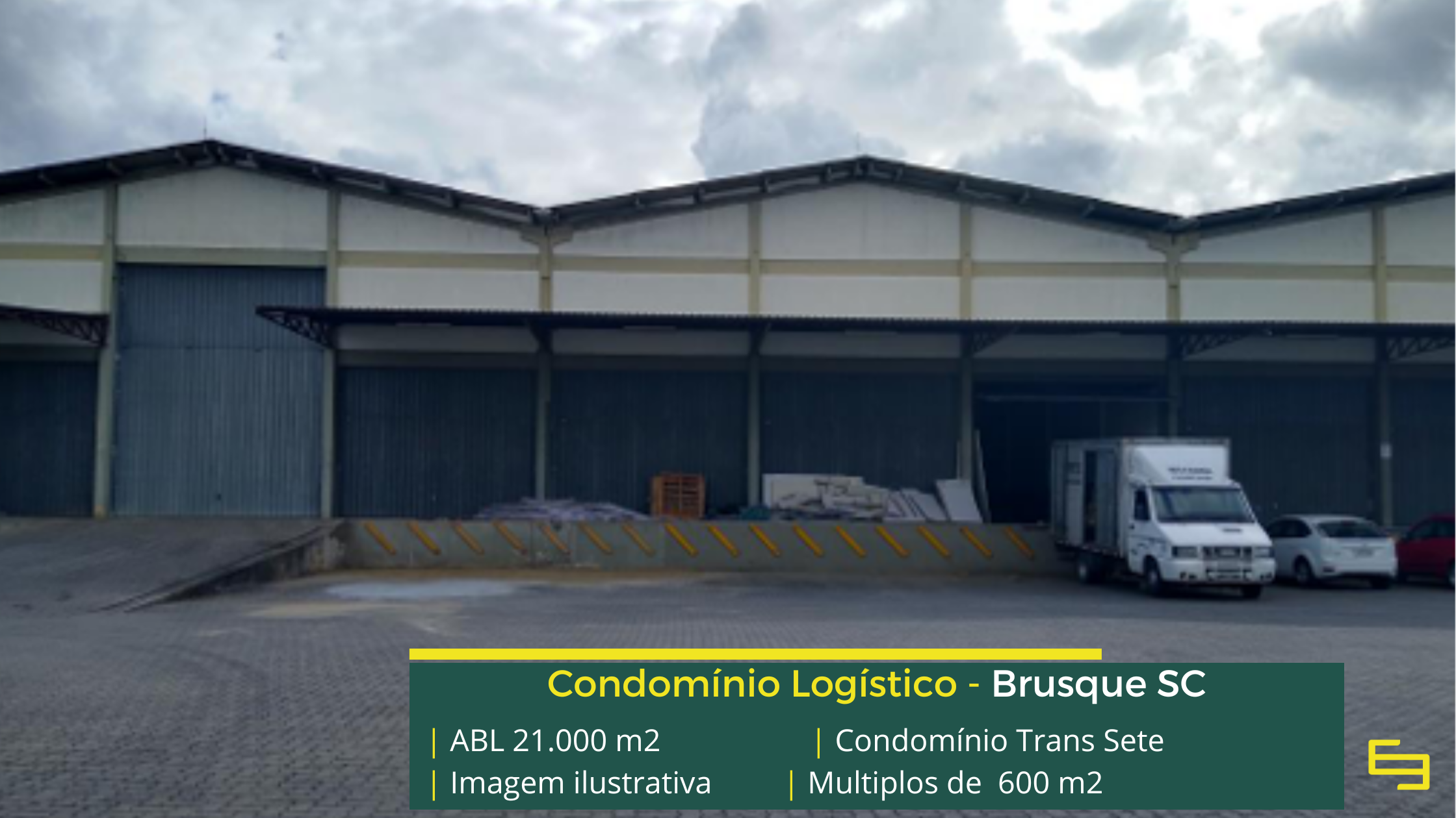 Galpão para alugar em Brusque SC próximo aos principais acessos logísticos da região. Consulte disponibilidade com a Sempre Negócios.