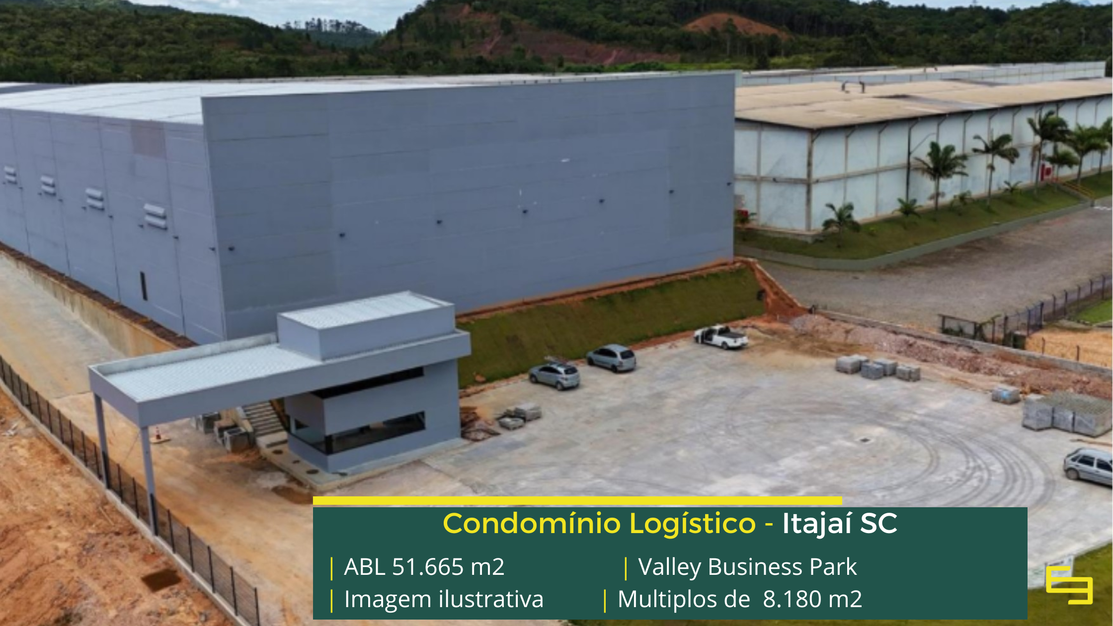 Locação de galpão em Itajaí SC com excelente localização logística, infraestrutura moderna e módulos flexíveis. Consulte a Sempre Negócios.