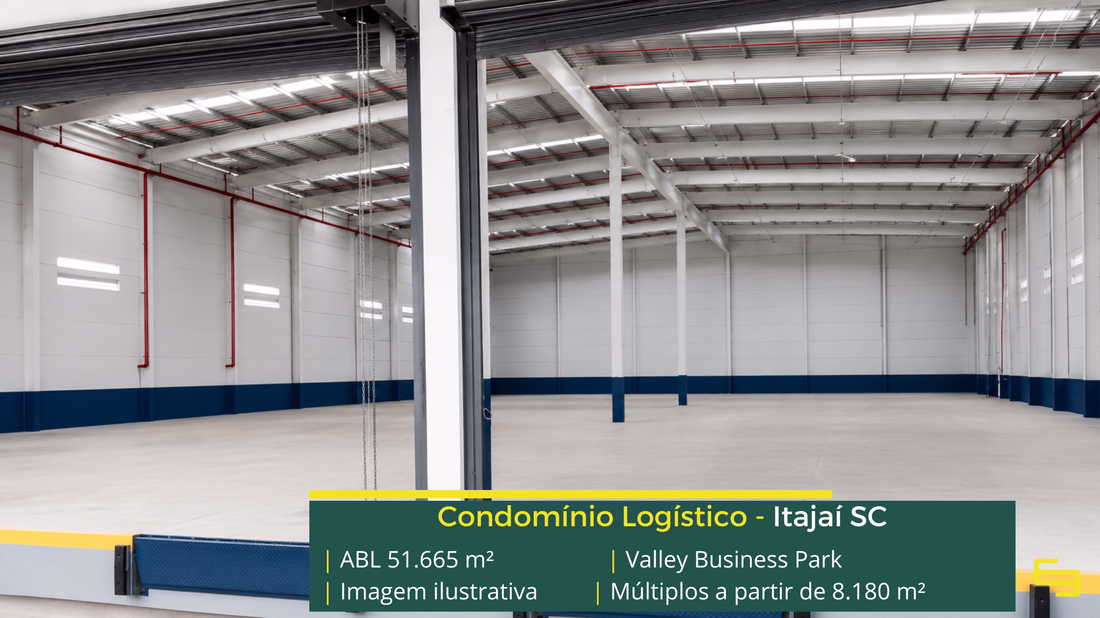 Locação de galpão em Itajaí SC Locação de galpão em Itajaí SC com excelente localização logística, infraestrutura moderna e módulos flexíveis. Consulte a Sempre Negócios.