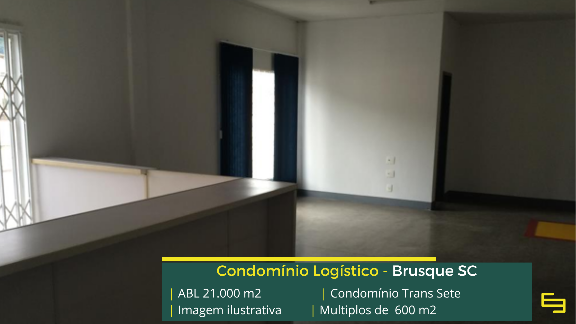 Galpão para alugar em Brusque SC próximo aos principais acessos logísticos da região. Consulte disponibilidade com a Sempre Negócios.