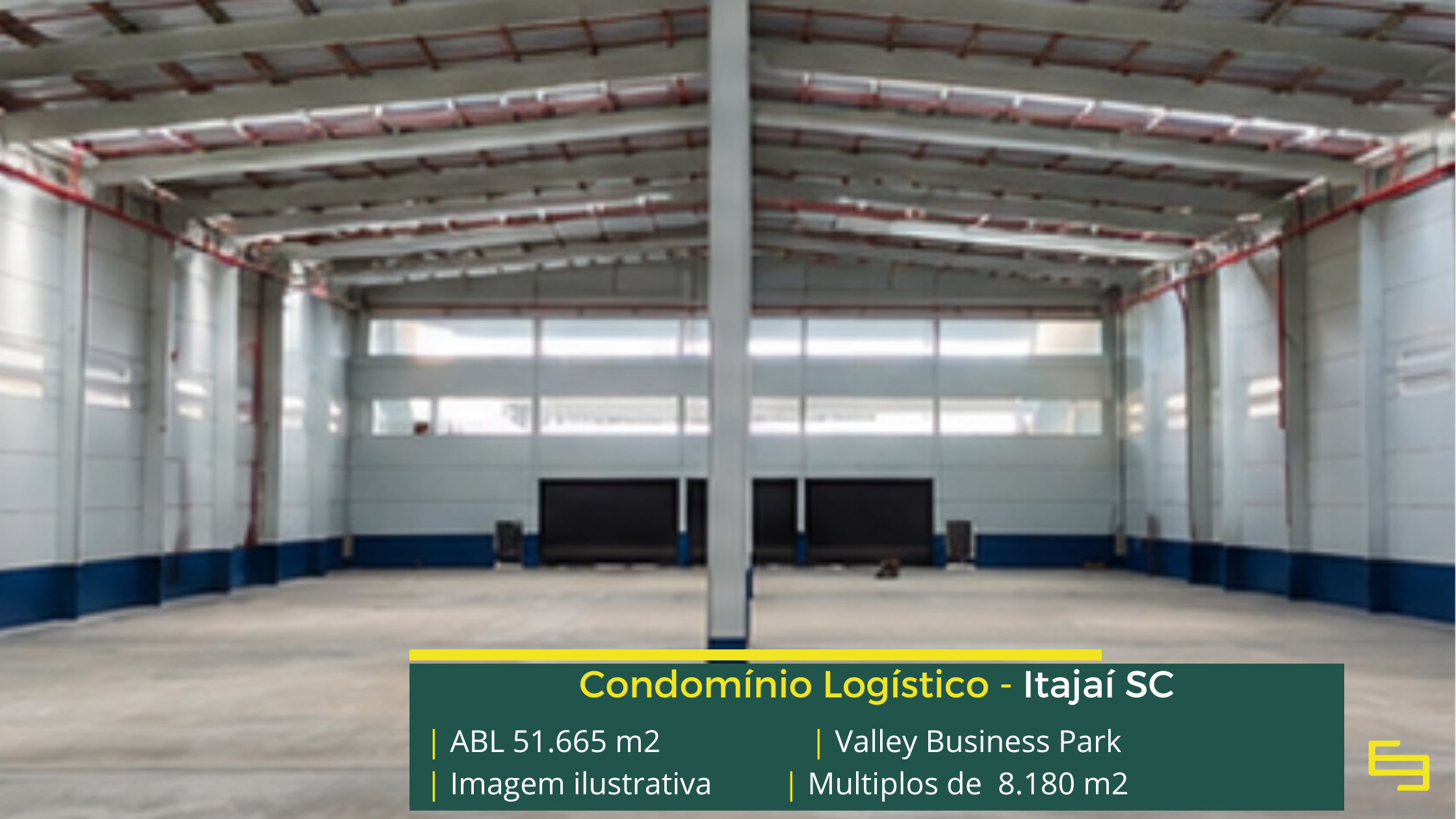 Locação de galpão em Itajaí SC com excelente localização logística, infraestrutura moderna e módulos flexíveis. Consulte a Sempre Negócios.