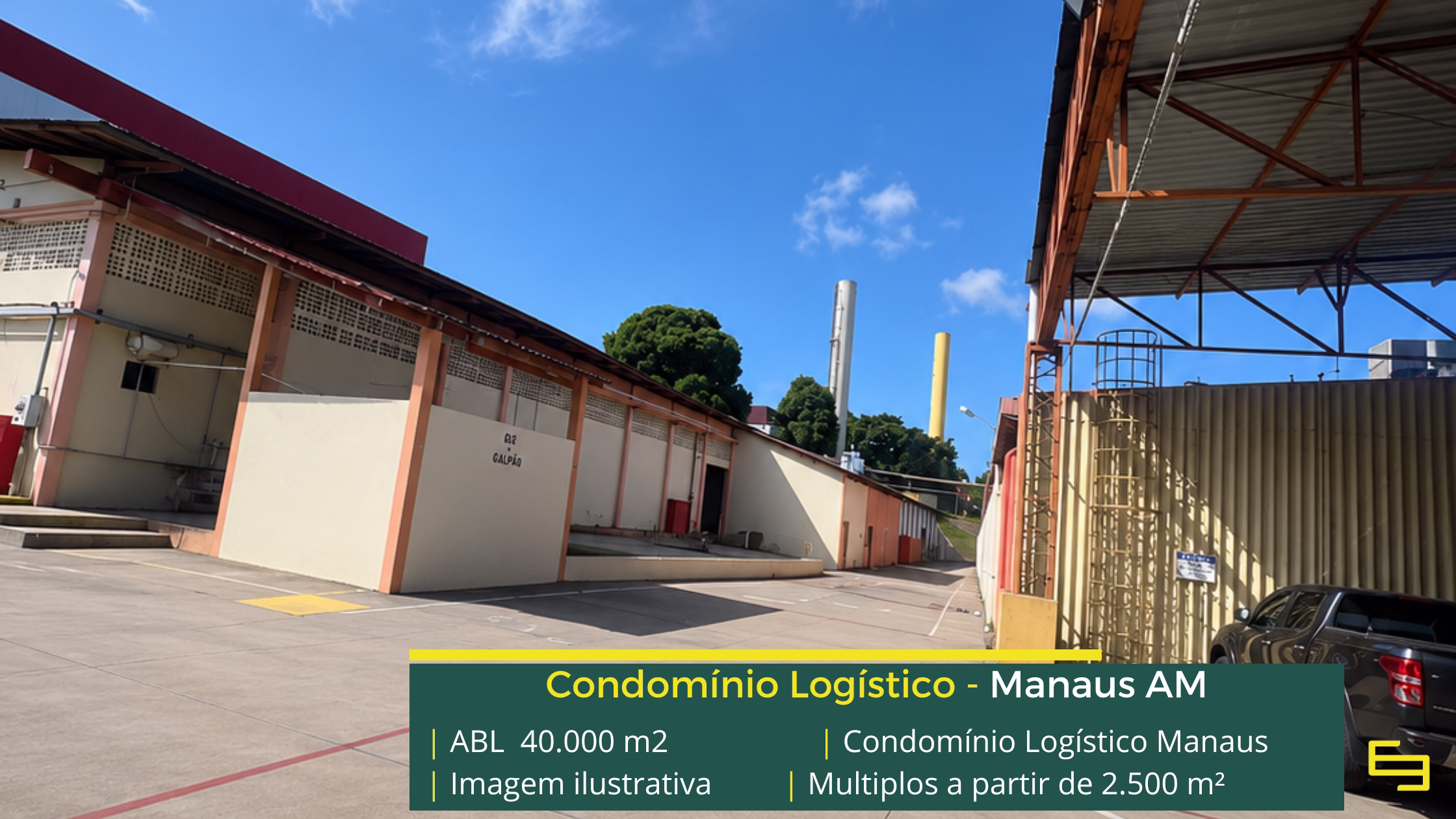 Aluguel de galpão em Manaus AM ideal para operações logísticas e industriais, com estrutura moderna e localização privilegiada.