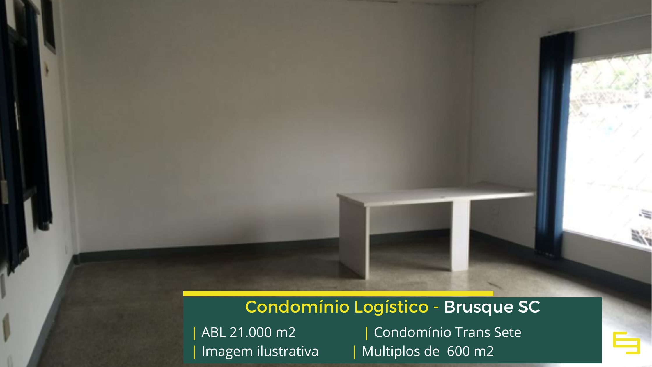 Galpão para alugar em Brusque SC próximo aos principais acessos logísticos da região. Consulte disponibilidade com a Sempre Negócios.