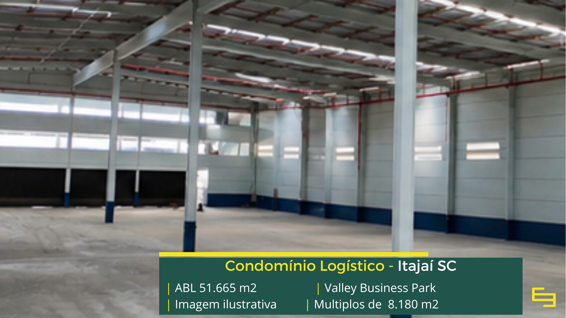 Locação de galpão em Itajaí SC com excelente localização logística, infraestrutura moderna e módulos flexíveis. Consulte a Sempre Negócios.