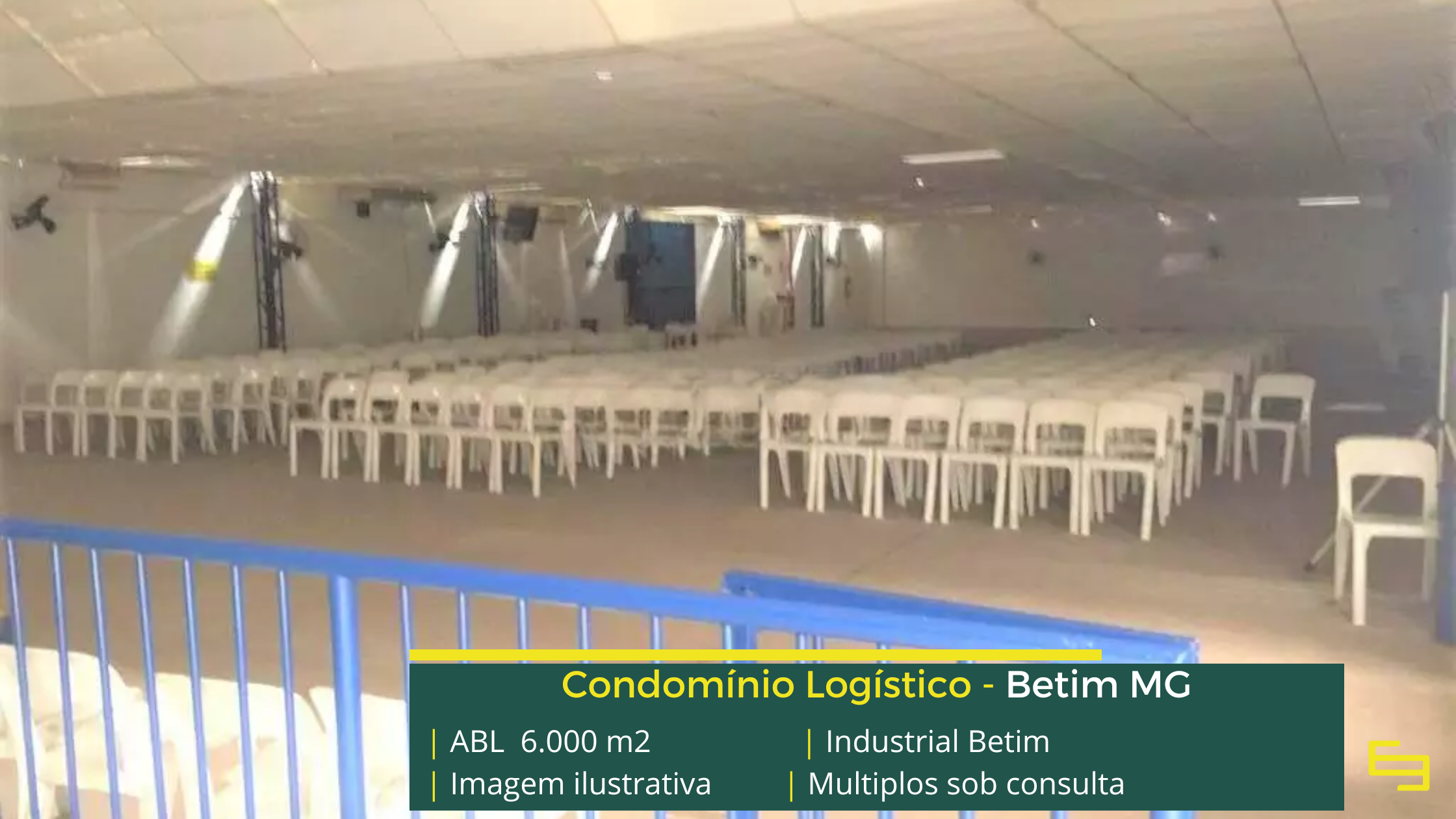 Galpão para vender em Betim MG com infraestrutura moderna, localização estratégica e excelente acesso às principais rodovias.