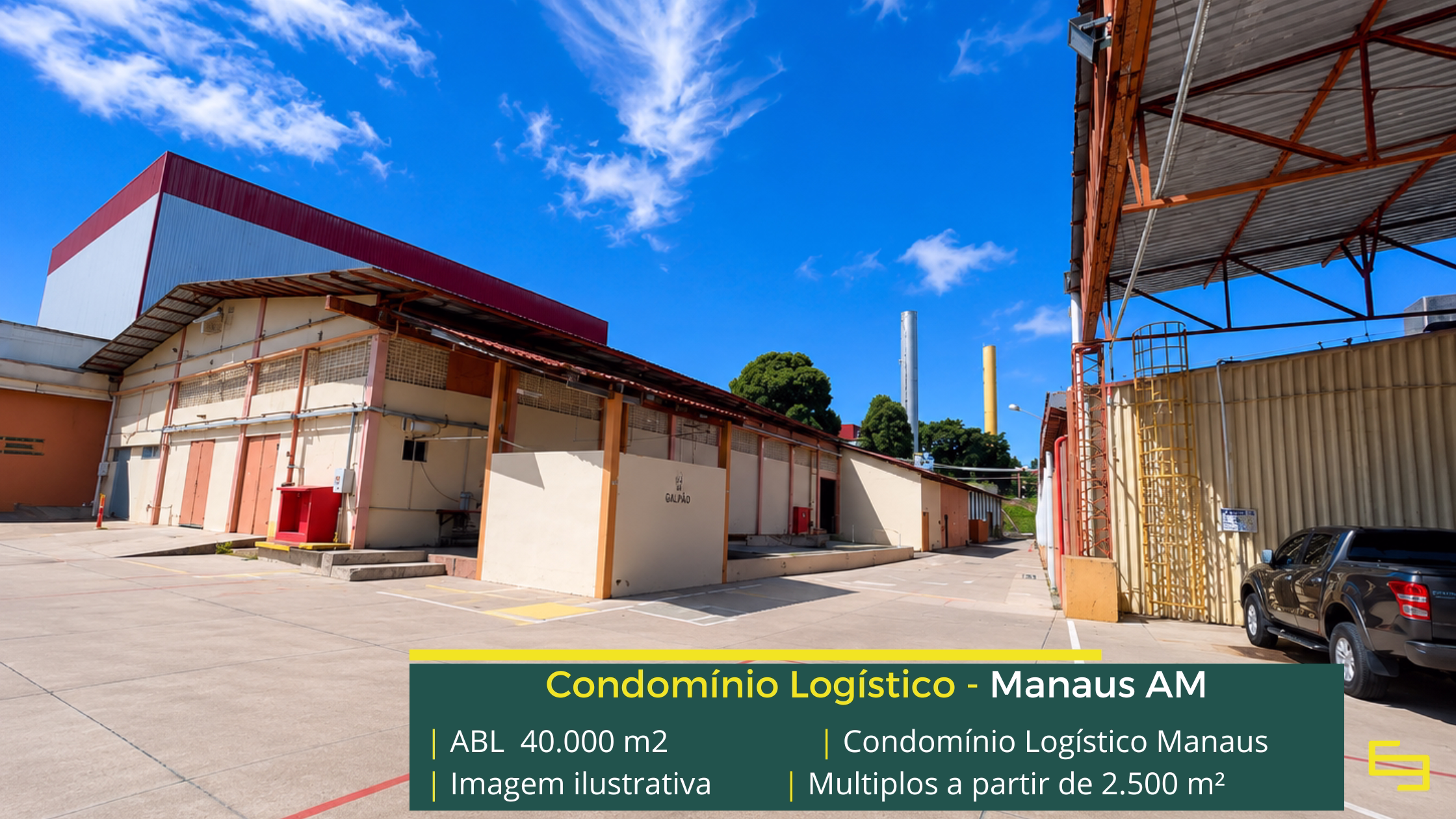 Aluguel de galpão em Manaus AM ideal para operações logísticas e industriais, com estrutura moderna e localização privilegiada.
