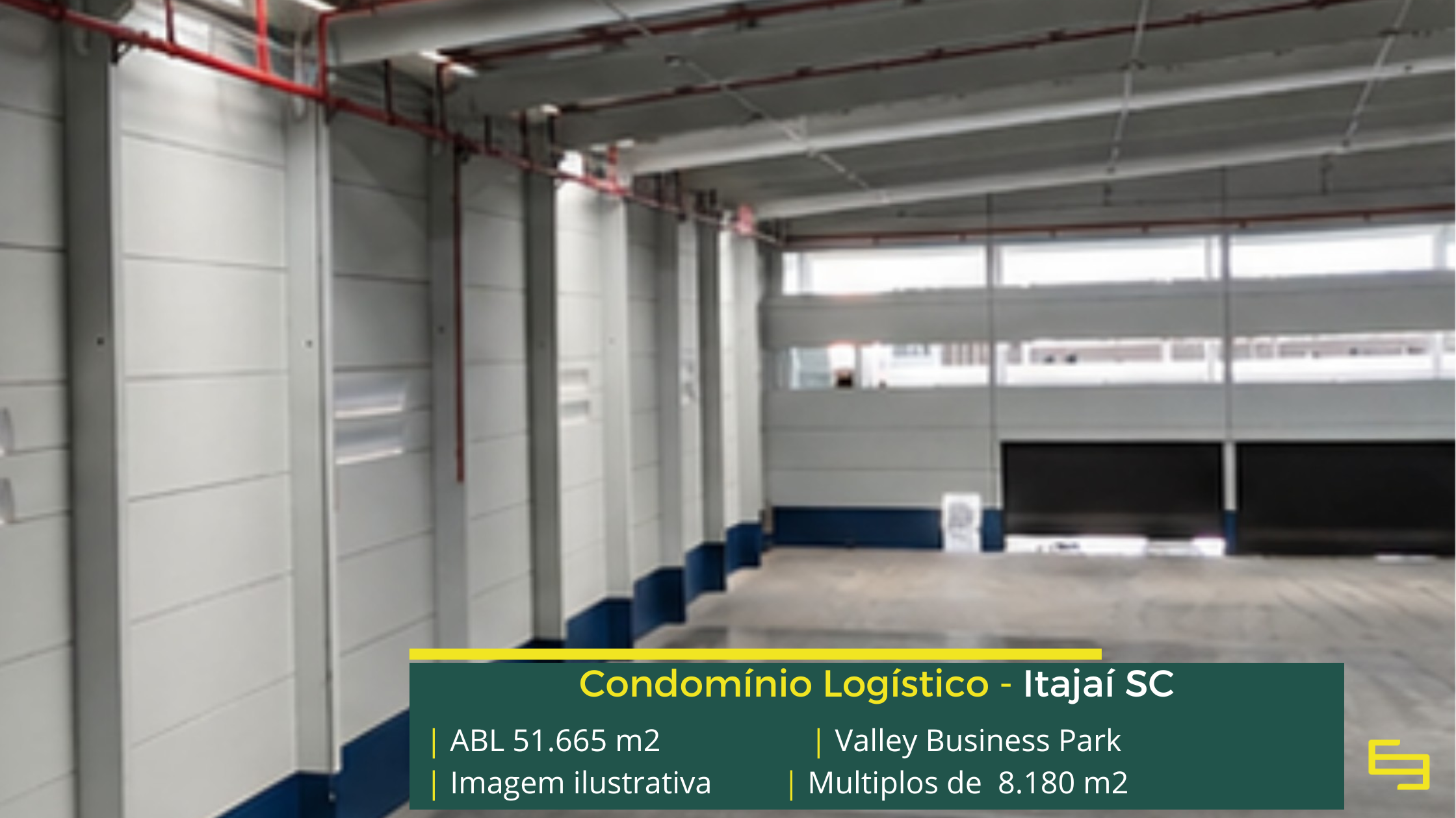 Locação de galpão em Itajaí SC com excelente localização logística, infraestrutura moderna e módulos flexíveis. Consulte a Sempre Negócios.