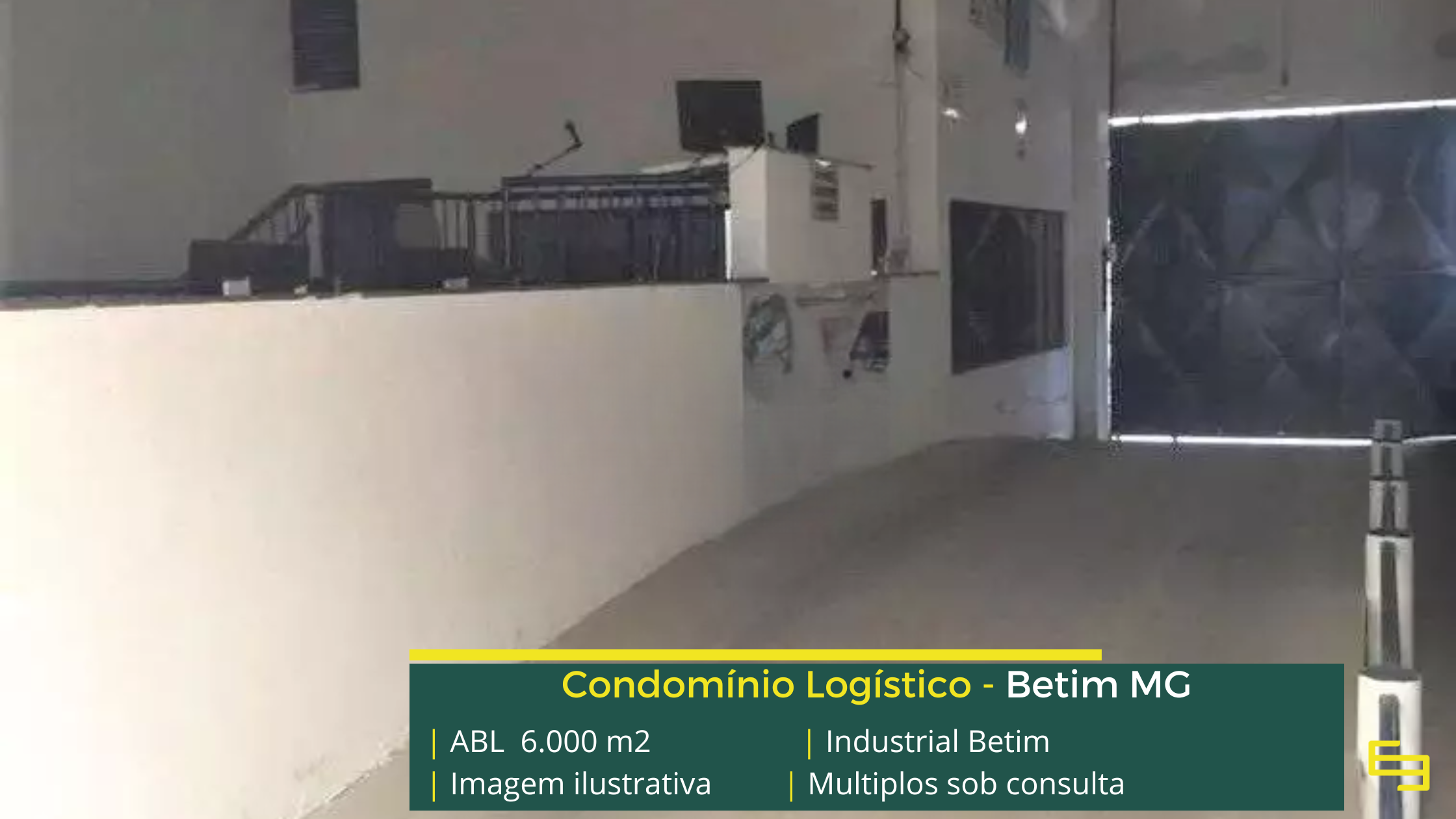 Galpão para vender em Betim MG com infraestrutura moderna, localização estratégica e excelente acesso às principais rodovias.