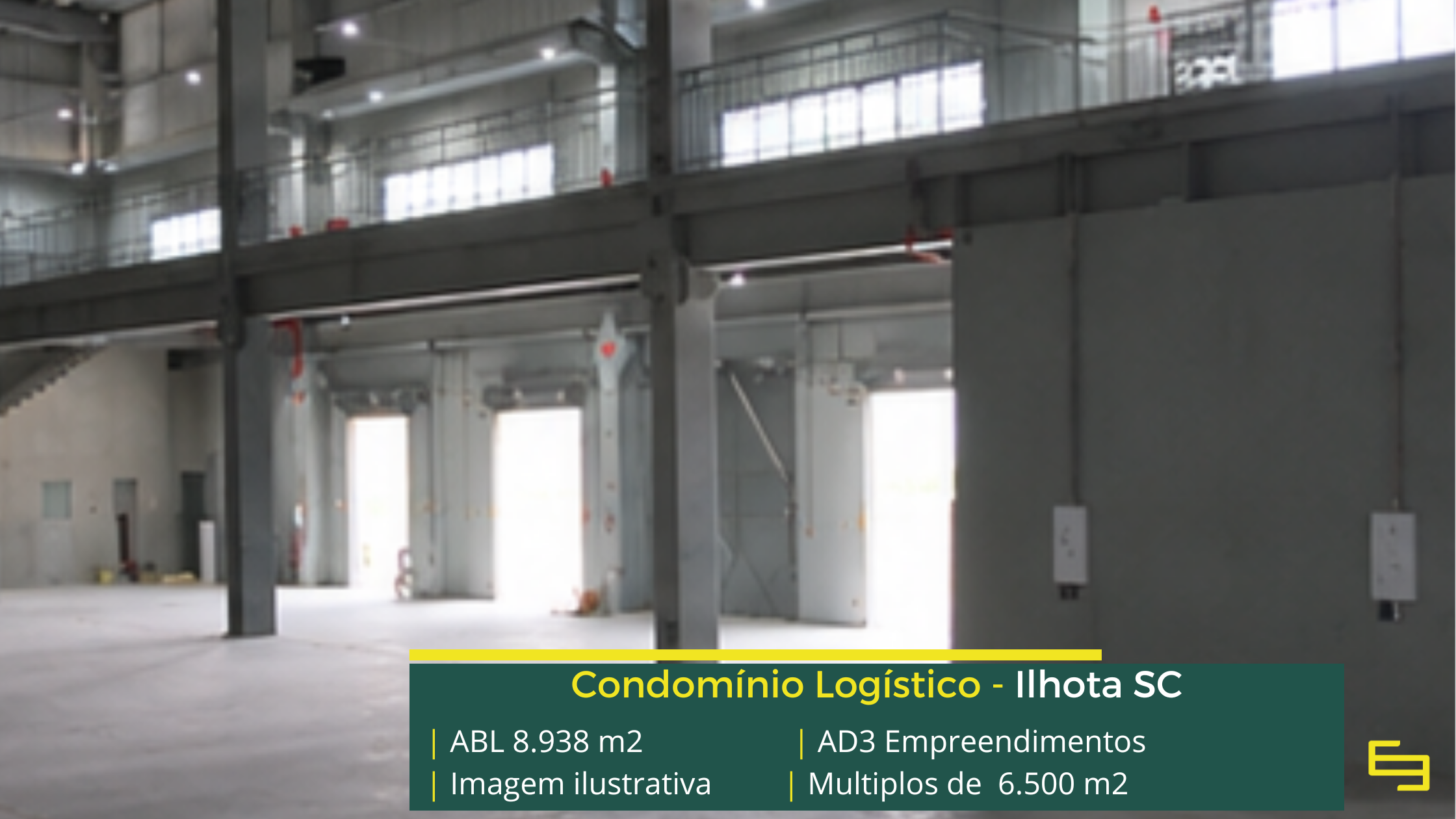 Galpão para locação em Ilhota SC com infraestrutura logística moderna e soluções eficientes para sua operação.
