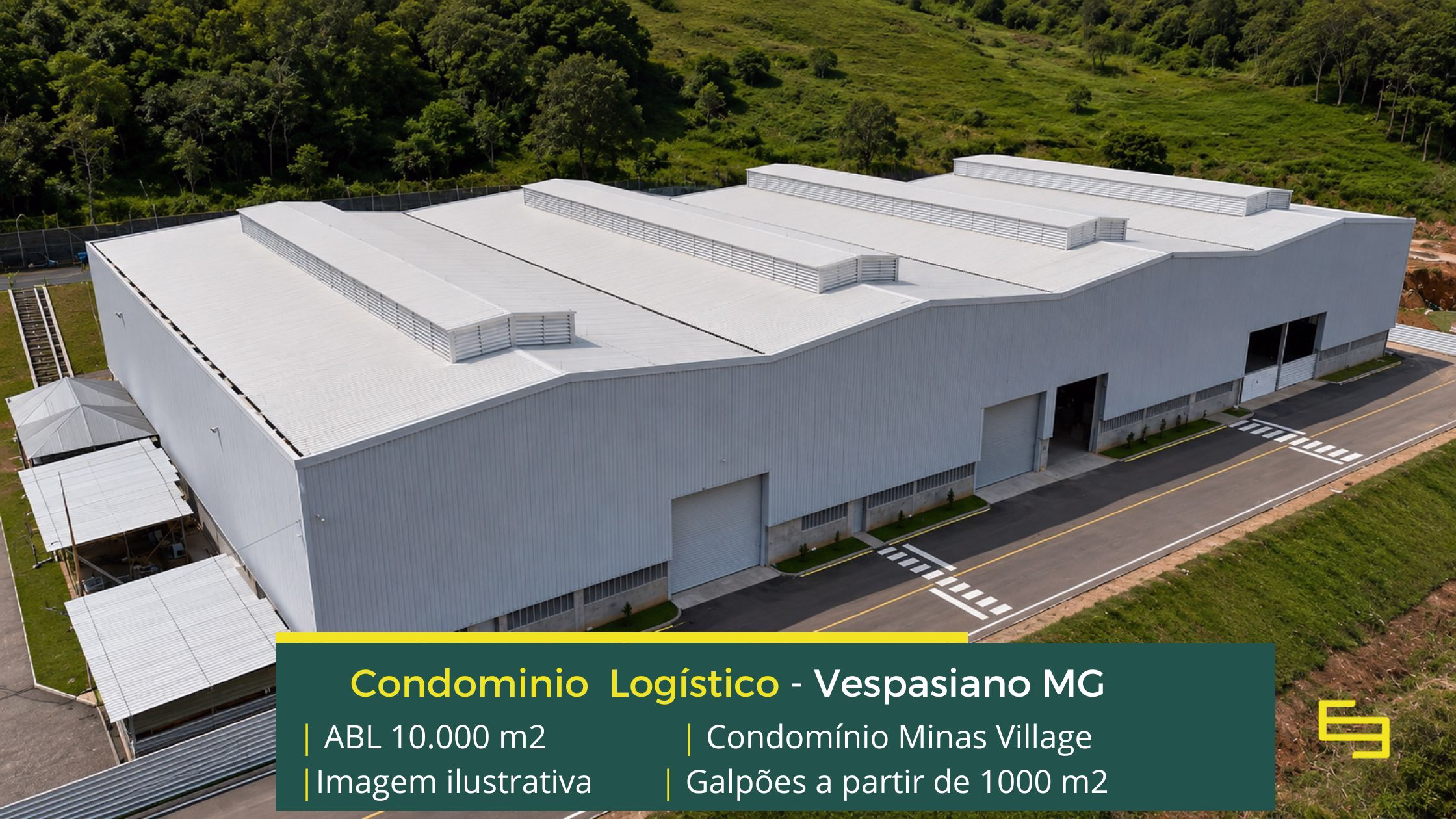 Galpão para alugar em Vespasiano (8) Galpões em Vespasiano MG - Condomínio Minas Village. Galpões/Armazens/Condomínios logísticos e industriais para alugar com segurança 24 hs