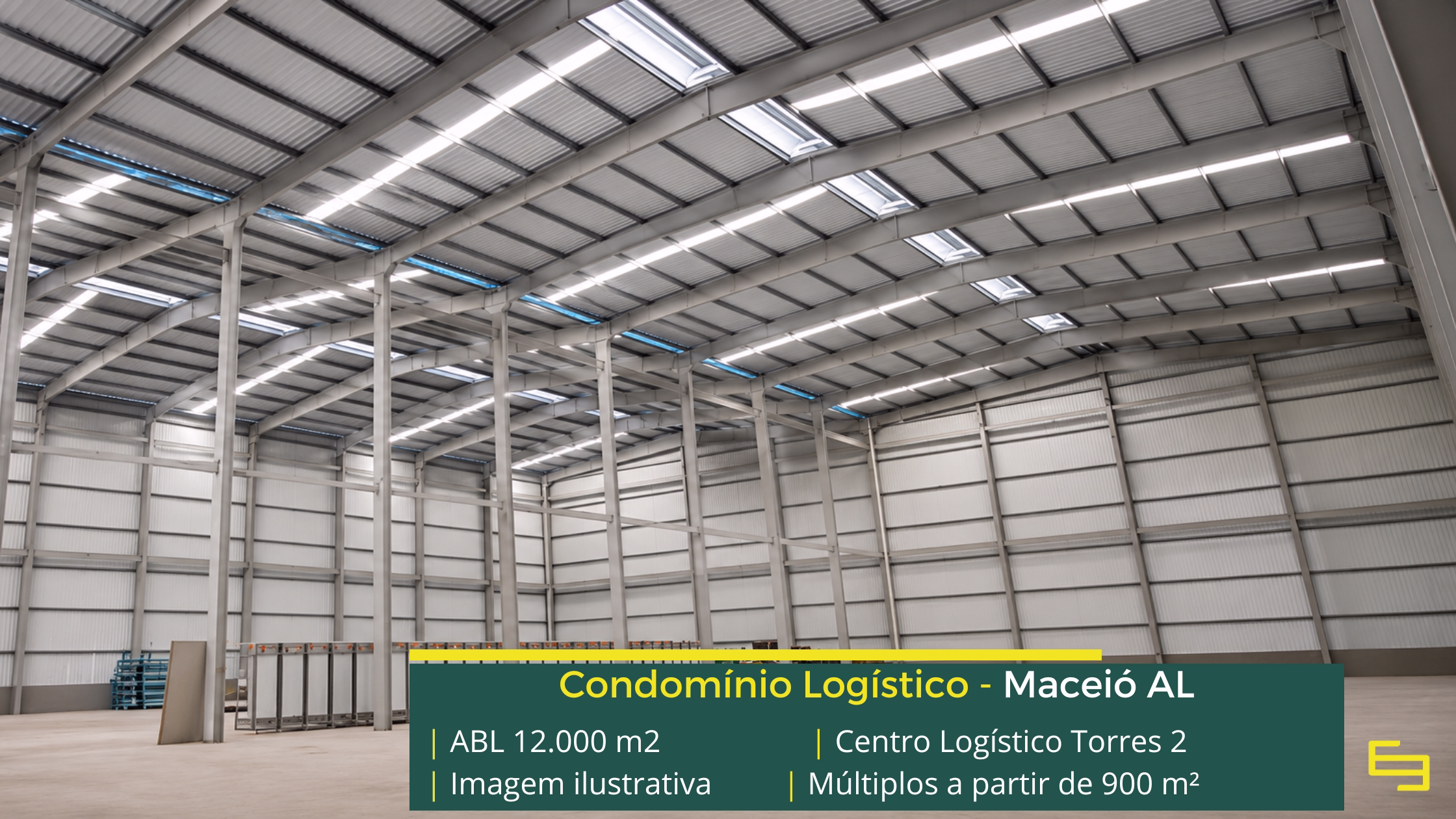Galpão para locação em Maceió AL ideal para armazenagem, distribuição e operações industriais, com estrutura moderna e acesso estratégico.
