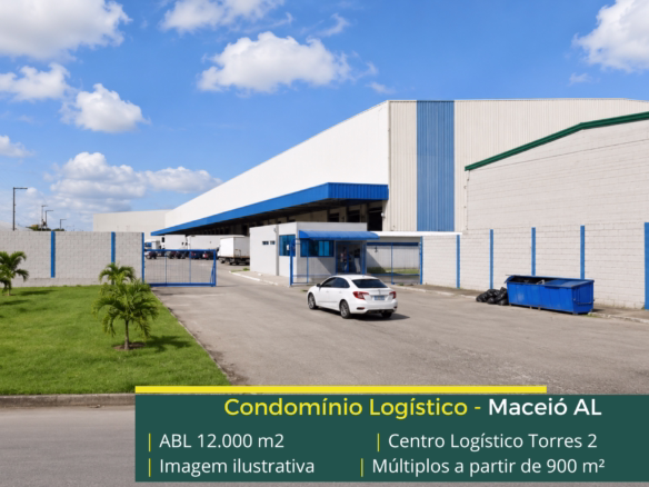 Galpão para locação em Maceió AL ideal para armazenagem, distribuição e operações industriais, com estrutura moderna e acesso estratégico.
