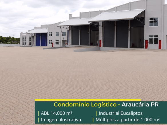 Galpão para alugar em Araucária PR com localização estratégica, infraestrutura moderna e excelente acesso às principais rodovias.