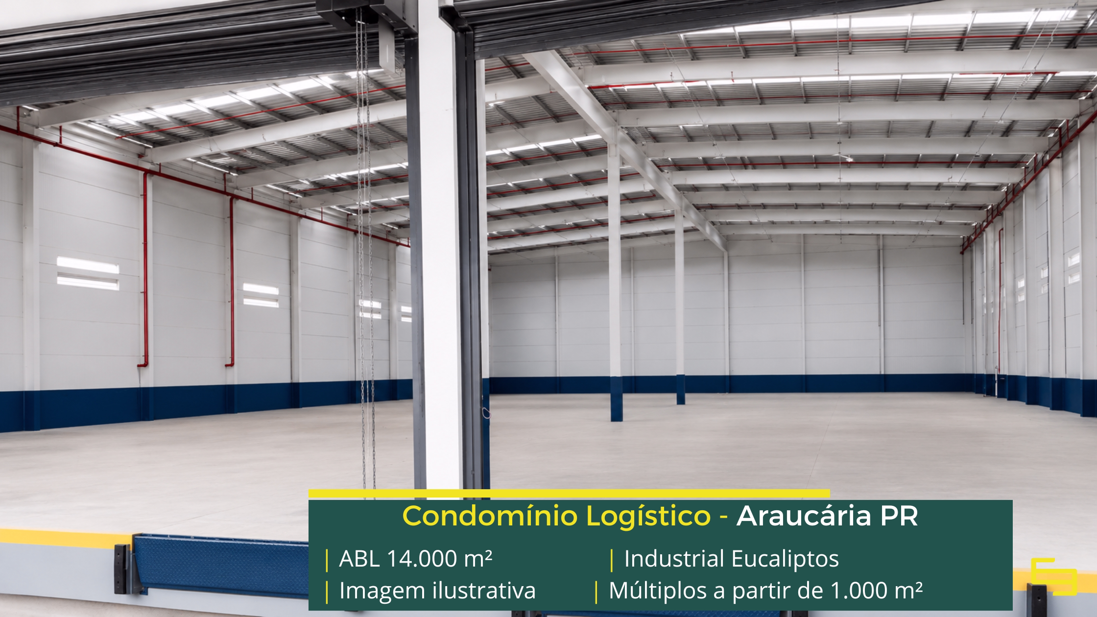 Galpão para alugar em Araucária PR Galpão para alugar em Araucária PR com localização estratégica, infraestrutura moderna e excelente acesso às principais rodovias.