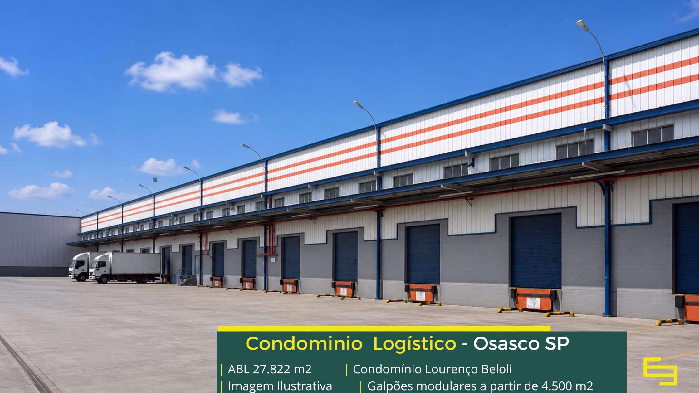 Aluguel de galpão logístico em Osasco - CDA 17 Anhanguera. Galpões/Armazens/Condomínios logísticos e industriais para alugar com docas, pátio