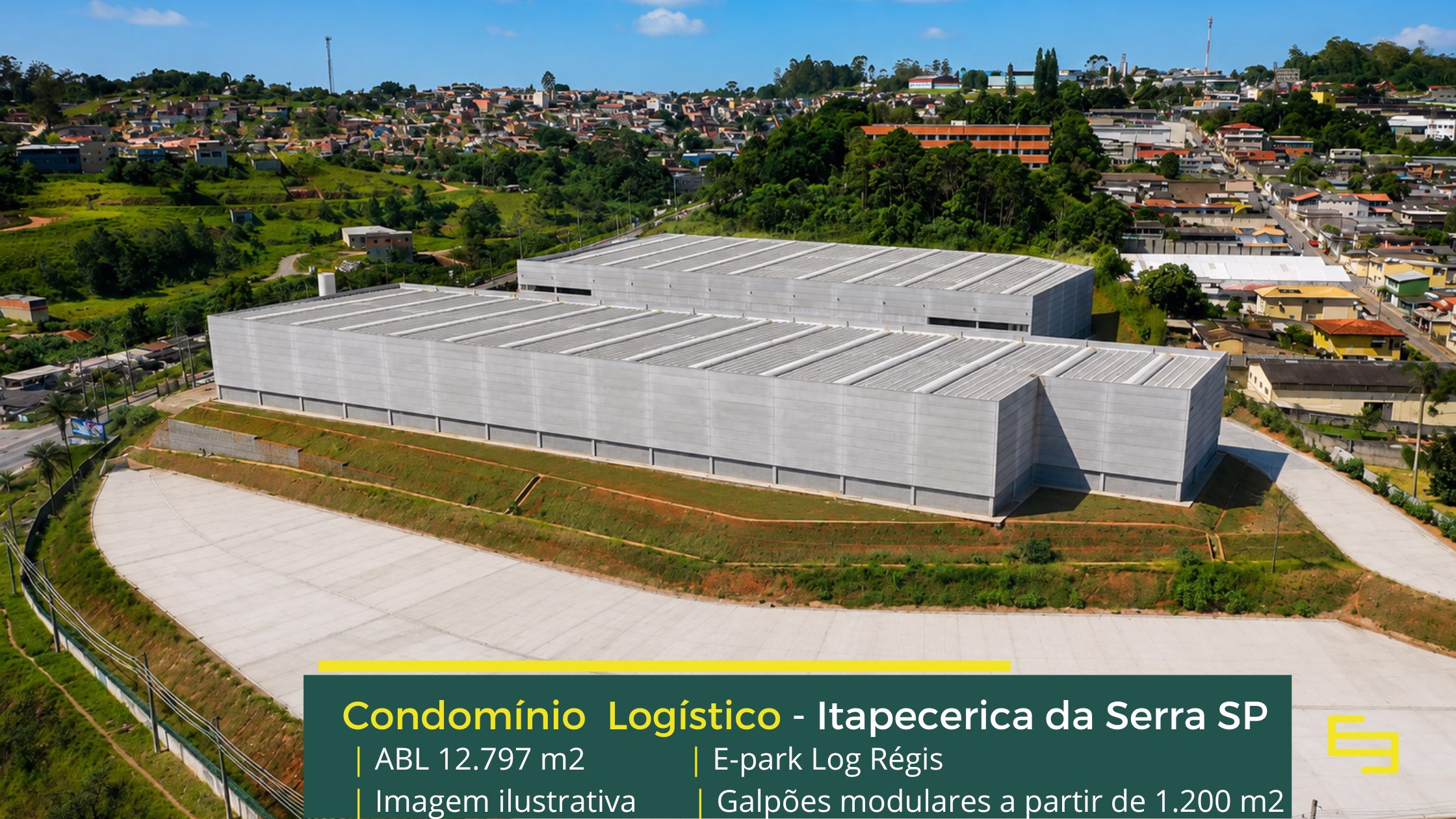 Galpão para alugar em Itapecerica da Serra (3) Galpão para alugar em Itapecerica da Serra - E-Park Log Régis. Galpões/Armazens/Condomínios logísticos e industriais para alugar com docas