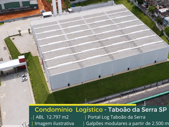 Galpão para alugar em Taboão da Serra SP - Portal Log. Galpões/Armazens/Condomínios logísticos e industriais para alugar com docas