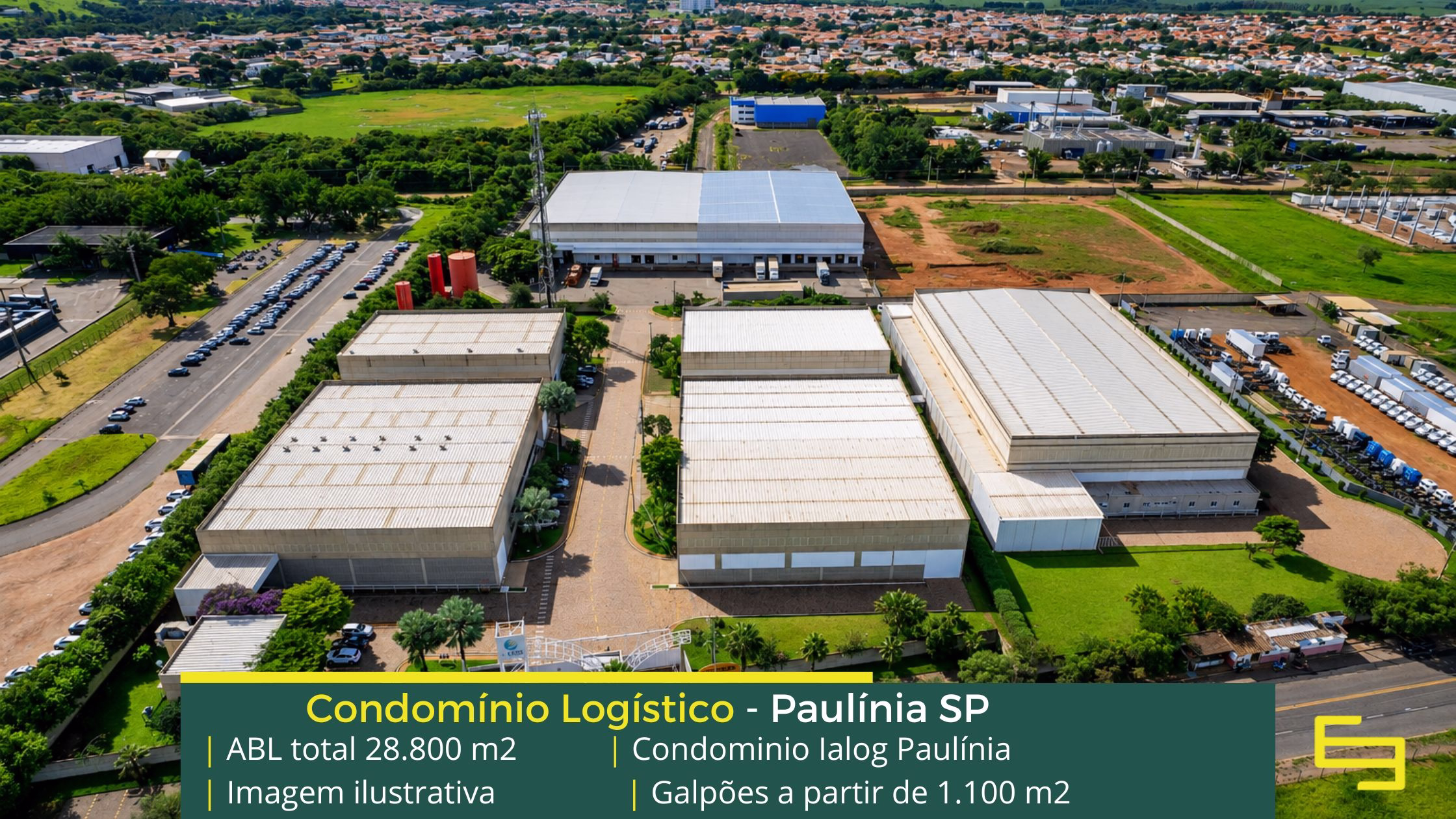 Aluguel de galpões em Paulínia SP - Condomínio Ialog Paulínia. Galpões/Armazens/Condomínios logísticos e industriais para alugar com docas