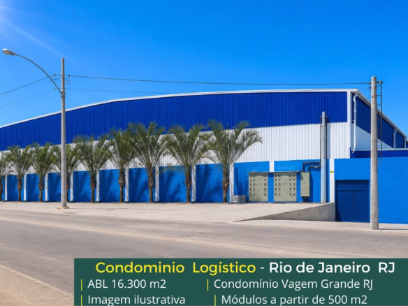 Galpão em condomínio Rio de Janeiro RJ - Condomínio Vargem Grande. Galpões/Armazens/Condomínios logísticos e industriais para alugar, docas