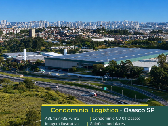 Locação de galpões em Osasco SP - CD 01 Osasco. Galpões/Armazens/Condomínios logísticos e industriais para alugar com docas e amplo pátio