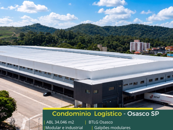 Galpão Para Alugar em Osasco SP - BTLG Osasco. Galpões/Armazens/Condomínios logísticos e industriais para alugar com docas e área congelada